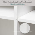 Glossy LED Buffet Cabinet Single Door Sideboard